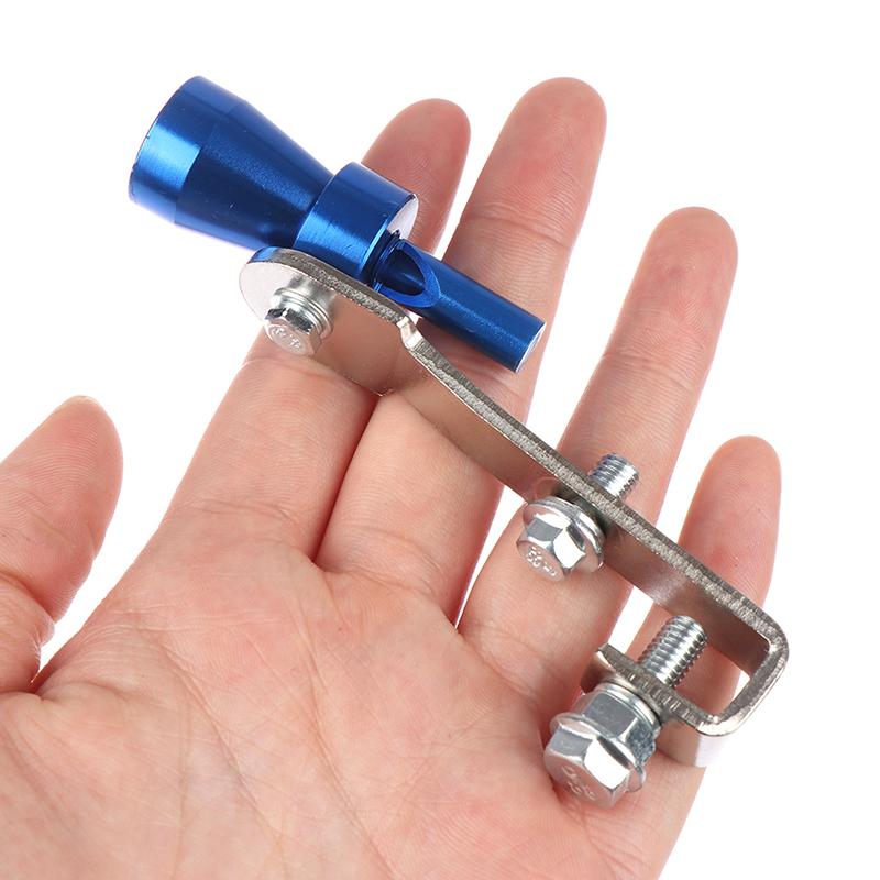 Car Size S 18Mm Turbo Sound Whistle Muffler Exhaust Pipe Auto Blow-Off Valve