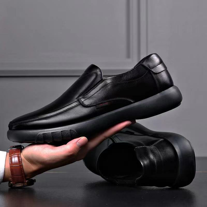 2025 Men's Shoes Spring New Men's Business Leather Shoes Lace-up Sports Shoes Trend Casual Shoes Outdoor Men's Leather Shoes
