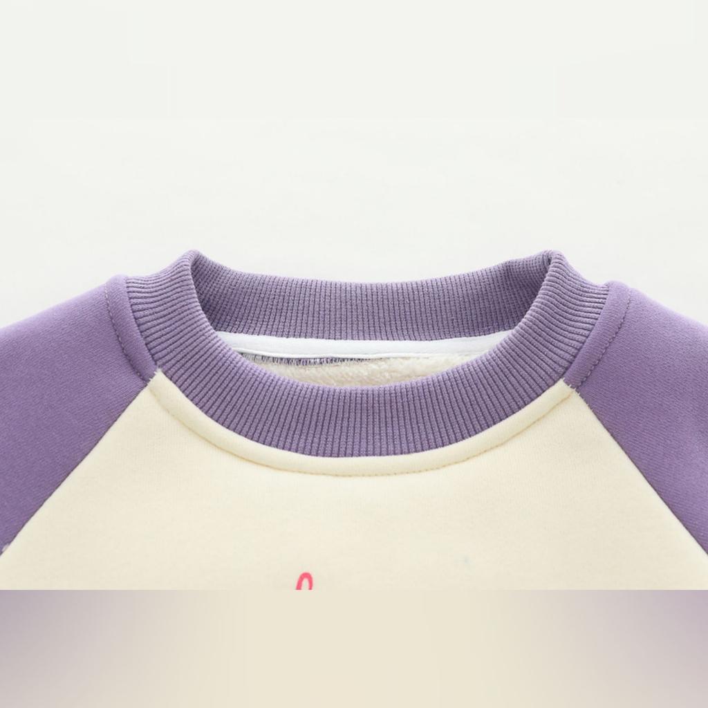 Kids Casual Long-Sleeve Set, Comfortable Daily Wear Outfits