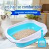 Large Semi-Enclosed Detachable Cat Litter Box