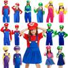 Halloween Costumes, Costumes Cartoon Anime Kids Mario Costumes Festive Super Mary Costumes