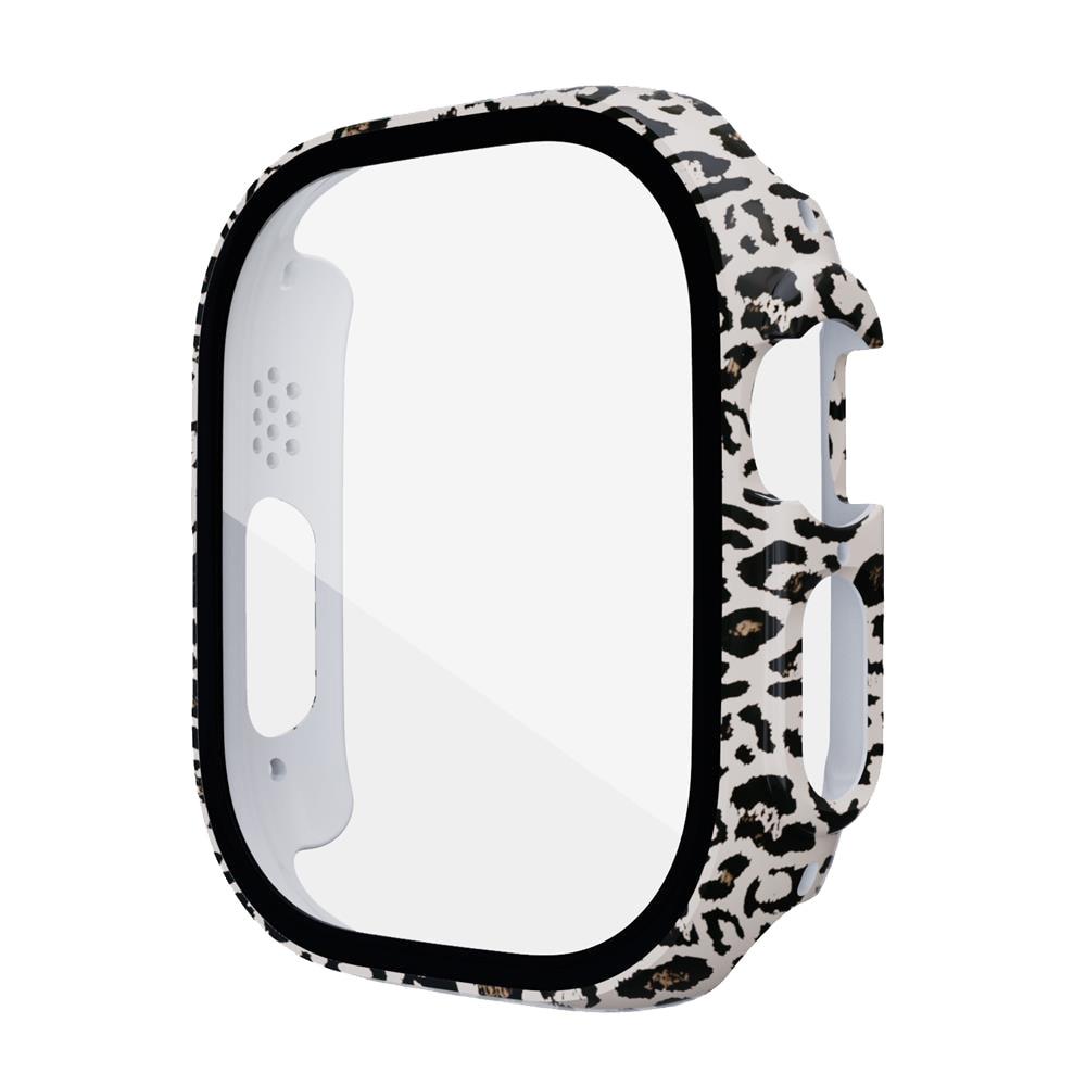 For Apple Watch Case Ultra PC Accessories Screen Protector Around Bumper Toughened Glass Series 8 Pro Apple Watch Case 49mm