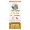 Vegan Vitamin D3 + K2 Liquid Spray, Unflavored, 1 Fl Oz (30 Ml)