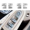 Car Window Switch Replace Glass Control Switch Repair Button Cover Auto Parts For Mercedes Benz GLC C-Class W205, W253
