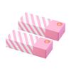 Amazing Odor-proof Bag Bos Striped Package Set of 2/pink S Size 200 Pieces for Processing Baby Diapers, Pet Poop, Food Waste, Sanitary Items, Etc.