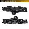 Bumper Mount Right and Left for Logan Sandero 2 Set, Front Bumper Bracket 2 Pcs for Logan Sandero 2 2014-2023 Oem 631427092R 631433758R