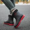Men's Waterproof Non-Slip Mid-Tube Fashion Rain Boots