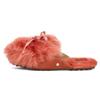 Shaine Fluff Comfortable Flat Plush Casual Fashion Slippers Women Slippers Butterfly-Red 1105316-MRP