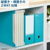 KOKUYO File Box NEOS A4 Set of 2 Navy A4-NELF-DBX2