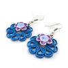 [I9937] - Blue 'Vahiné' Designer Earrings