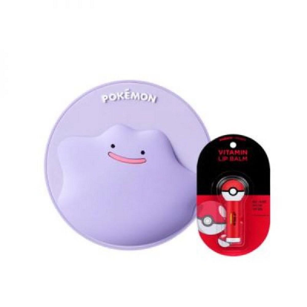 Bellman Pokemon UV Sun Cushion Metamon 15G Special Poke Ball Figure Lip Balm 4,5 г, 1 шт.