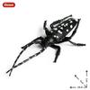 Oenux Simulation Dragonfly Grasshopper Centipede Wild Insect Animals Model Action Figures Miniature Education Collection Kid Toy