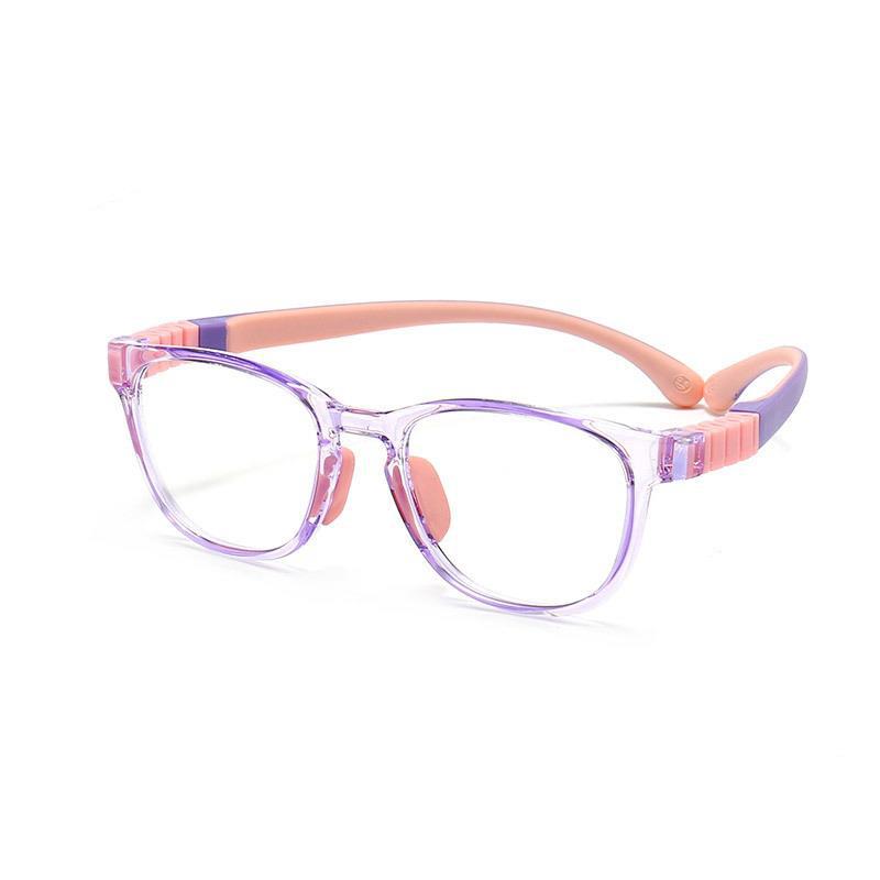 Children'S Silicone Glasses Boys And Girls Anti-Blue Light Mobile Phone Computer Goggles Burst Glasses