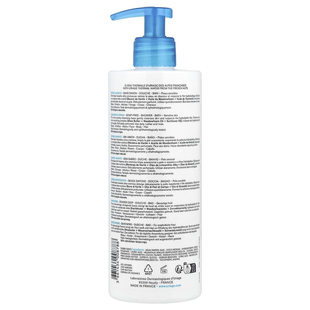 Cleansing Cream, 500Ml(17Fl Oz)