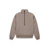 Essentials Ss22 Half Zip Puffer Men Outerwear Desert-Taupe Gray-Brown FOG-SS22-073