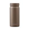 Iris Ohyama Water Mug Screw Drinking Easy To Wash Vacuum Keeps for 6 Holds Stainless Steel Mocha Bottle, Bottle, 350ml, Mouth, Design, Insulated,