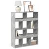 VidaXL Bookcase Concrete Grey 100x33x125.5 Cm Engineered Wood 3309360