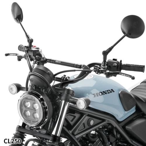 ZETA RACING Adjustable Mount Bar Handle Brace Type Maximum Use of Mounting Space with Dedicated Spacer Compatible with Bar Handles Without Braces (22.