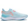 New LiNing YueYing 1.0 Breathable Low Top Running Shoes Women's Blue White ARHS028-4