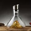 1pc Wine Decanter Light Luxury High-end Ice Mountain Wine Decanter Household Waterfall Wine Decanter Creative Ice Mountain Bottom Crystal Glass Filter