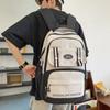 Contrast Color Student Schoolbag Women Large Capacity Backpack Men Computer Backpack