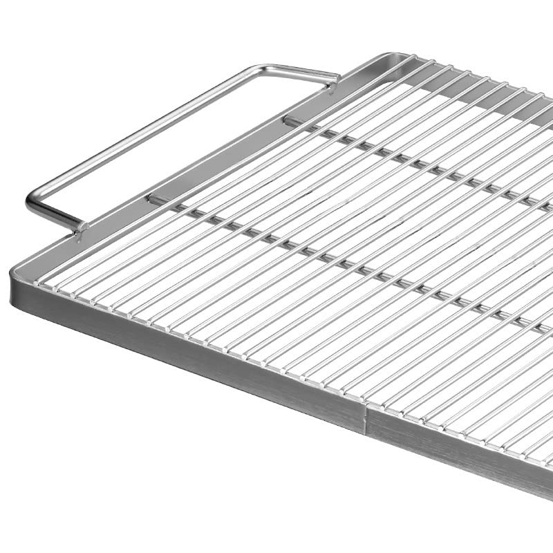 Camping Moon Extra Thick Stainless Steel Grill Grill Bonfire Stand for People Grill Grill Replacement Net (CAMPING MOON) 4-5 MT-055-W1