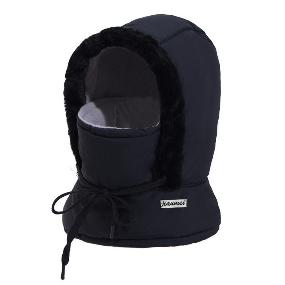 Windproof Warm Hat Warm Ear Protection Hat Cycling Cap Pullover Cap  Outdoor