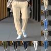 Men's Trousers Suit Pants Casual Golf Pants Light Luxury Drawstring Pants