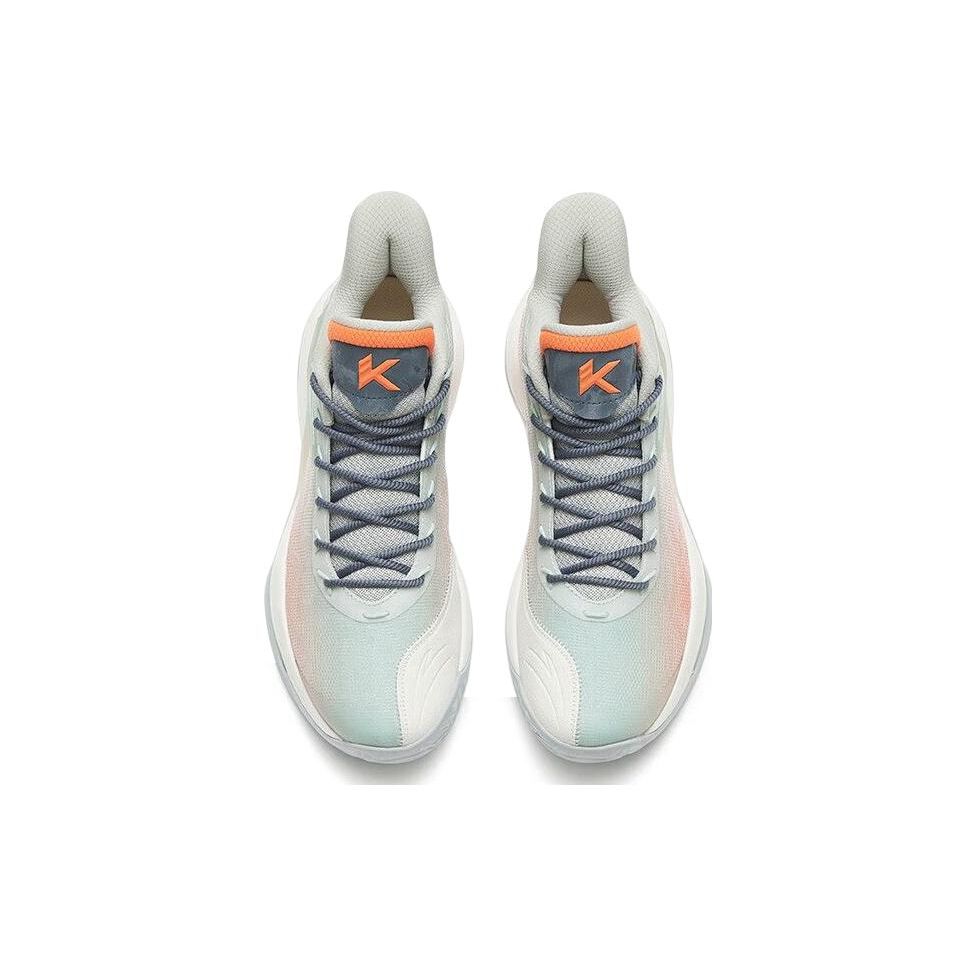 Anta Fabric Synthetic Leather TPU Shock Absorbing Non-Slip Wear-Resistant Supportive Mid-Top Basketball Shoes Men Basketball Shoes 112241601-5