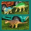 Children's Toy Trailer Container Truck Dinosaur Storage and Transportation Vehicle Combination Set Dinosaur Car Kindergarten Model Toy