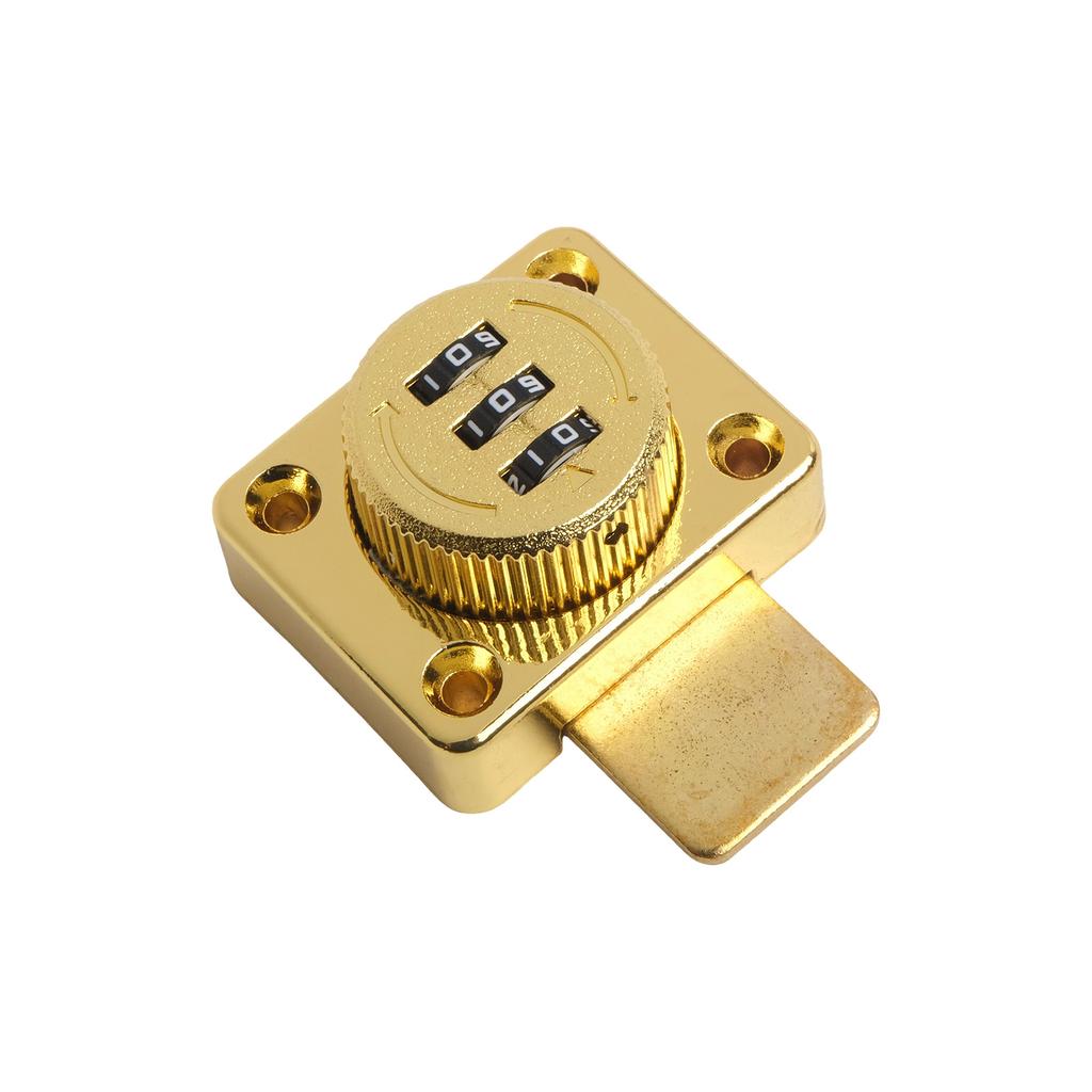 3 Digit Combination Password Door Lock Cam Code Lock Zinc Alloy For Mailbox Cabinet Door Hardware Sliding Bolt Lock