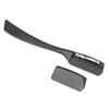 Beard Blade Holder Straight Edge Zinc Alloy Ergonomic Tight Fit Manual Vintage Beard Knife Blade Rack Black