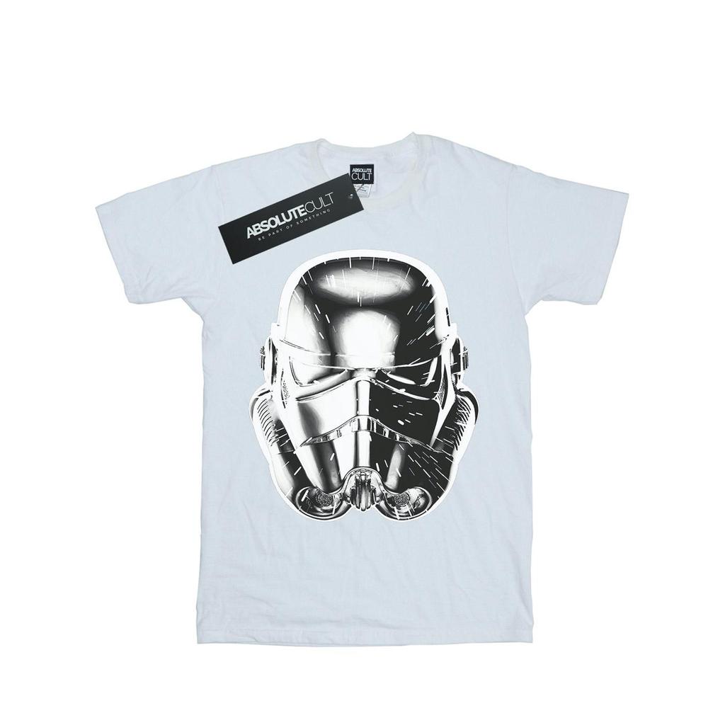 Star Wars Mens Stormtrooper Warp Speed Helmet T-Shirt