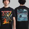 Iron Maiden Run For Your Lives World Tour 2025 United Kingdom Event Tee Tour