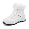 Men's High-Top Waterproof Non-Slip Winter Snow Boots with Warm Velvet Lining & Thick Sole