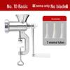 Manual Meat Grinder & Sausage Maker - Hand Crank Minced Meat Chopping Tool.