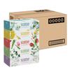 Case Scotty Flower Box Tissues 500 Sheets 5 Boxes X 4 [Half Product] Long-lasting (250 Pairs)