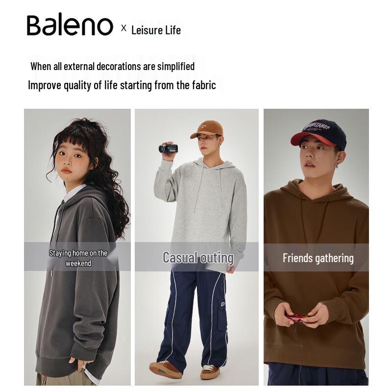 Baleno Men's Creative Graffiti Hoodie