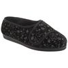 Comfylux Womens/Ladies Helen Floral Superwide Slippers