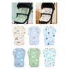 Baby Stroller Cushion Seat Liner with Cartoon Pattern Soft Cushion Comfortable Baby Seat Pad Breathable Baby Pram Pad