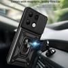 Funda for Redmi Note 13 4G Case Slide Camera Ring Stand Protect Phone Cover for Xiaomi Redmi Note 13 4G Armor Capa