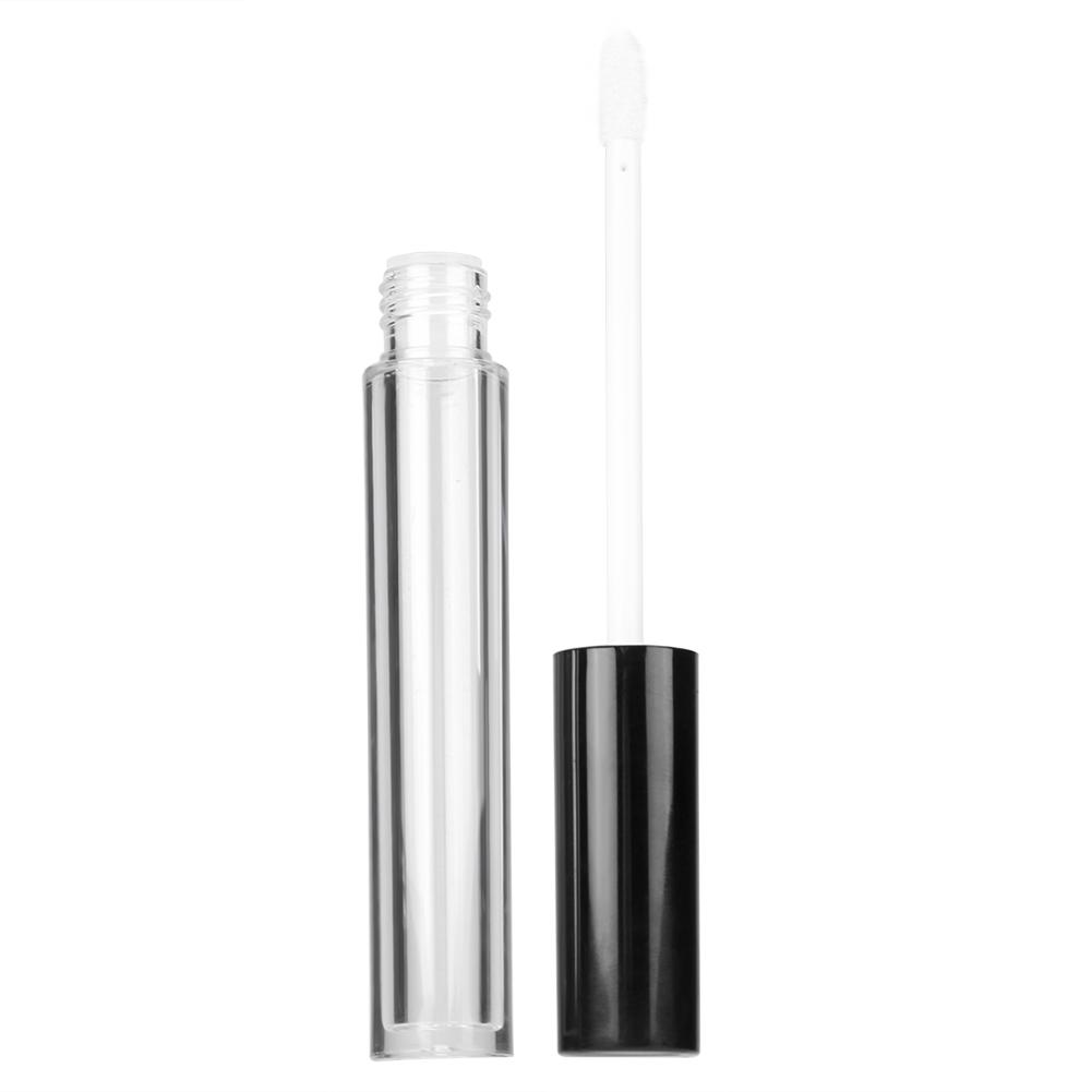 5pcs Set 5ml Clear Empty Lipgloss Bottle Eyelash Eyeliner Oil Container Lip Gloss Split Bottle