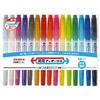 ZEBRA Water-based Pen Paper Mackie Extra Fine 15 Colors WYTS5-15C