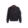 Levis Solid Color Baseball Collar Zipper Casual Cotton Jacket Men Jackets Black A5412-0000