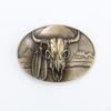 Zinc Western Denim Belt Buckle Bull Head Fishing Eagle Pistol Retro Belt Buckle Head