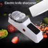 USB Charging Cutter Sharpener Household Scissor Sharpening Electric Sharpening Stone  Kitchen