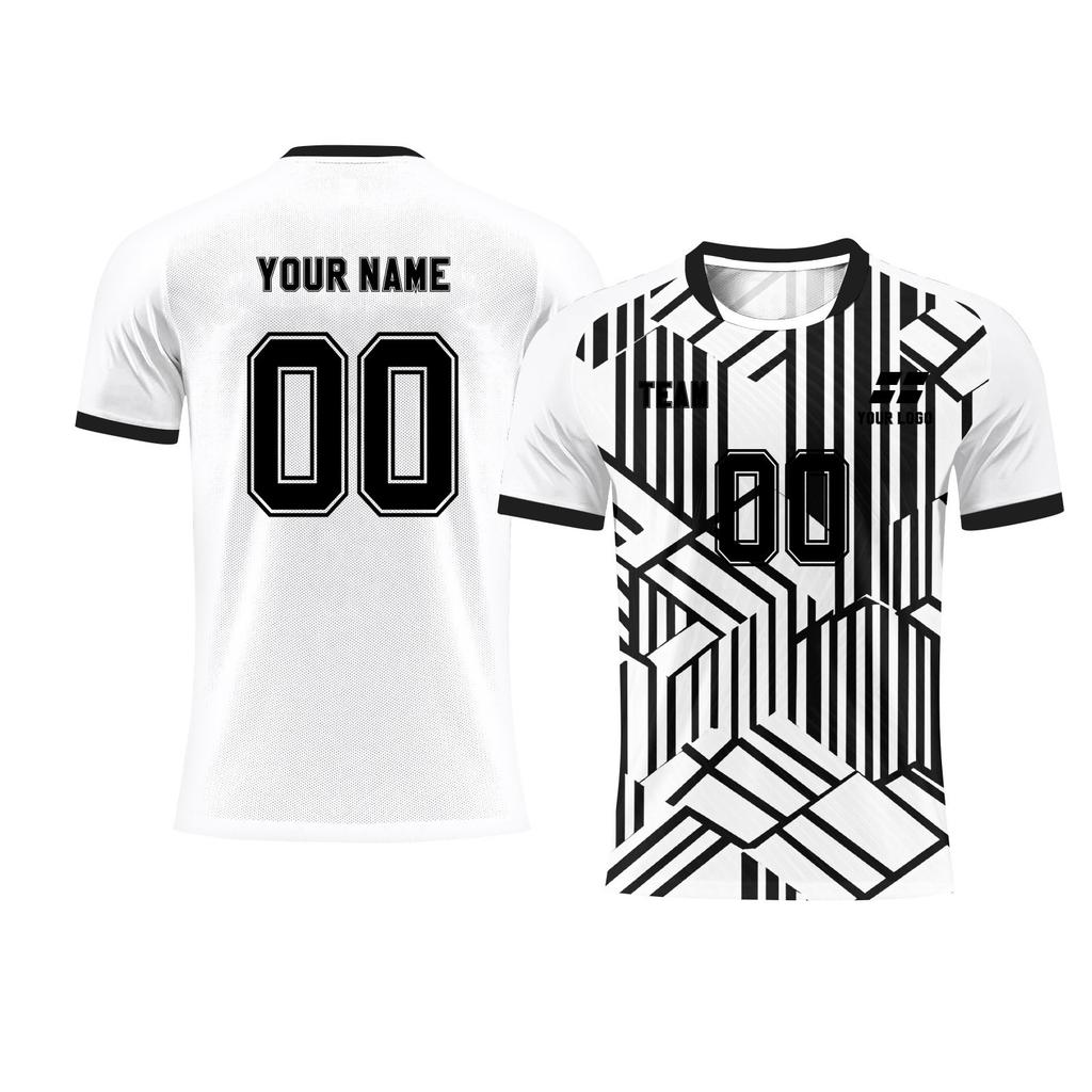 Personalised Tops Shirts Mens Girls With Name Number Custom Football Jerseys For Boys Training Suit