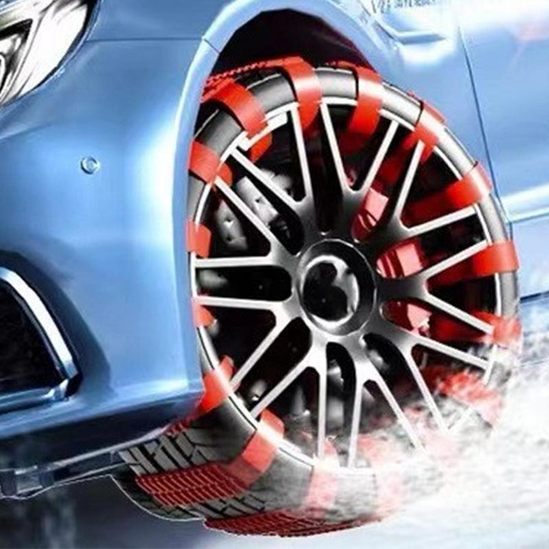 Tire Snow Chains Wheel Traction Chain For Snow Automotive Snow Socks For Tires Snow Traction Device For Winter Accessory