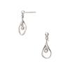 Earrings K10 White Cold Diamond Drop AJBA2217 DI [Official] [Vendome Aoyama]