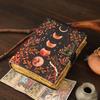 Sun Moon Vintage Leather Journal for Men & Women 200 Pages of Antique Handmade